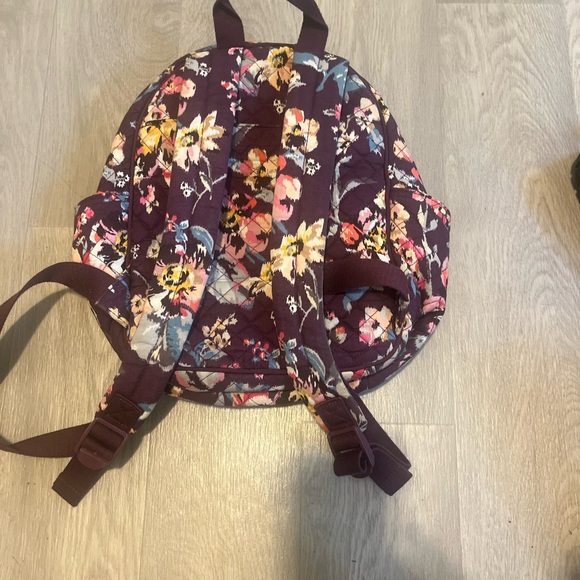 Vera Bradley Multicolor Floral Backpack - Picture 3 of 7